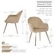 preview thumbnail 12 of 29, Carson Carrington Tavelsrum Velvet Dining Room Chair