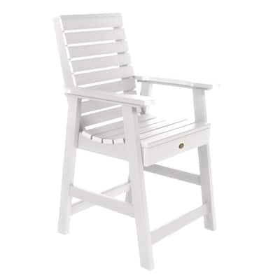 Weatherly Eco-friendly Outdoor Armchair - Counter-height