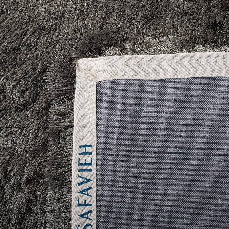 Modern Area Rug - Soft Shag Living Room Carpet - Durable Home Decor - 144 x 102