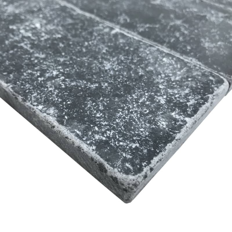 Midnight Marble 3" x 9" Tumbled Tile