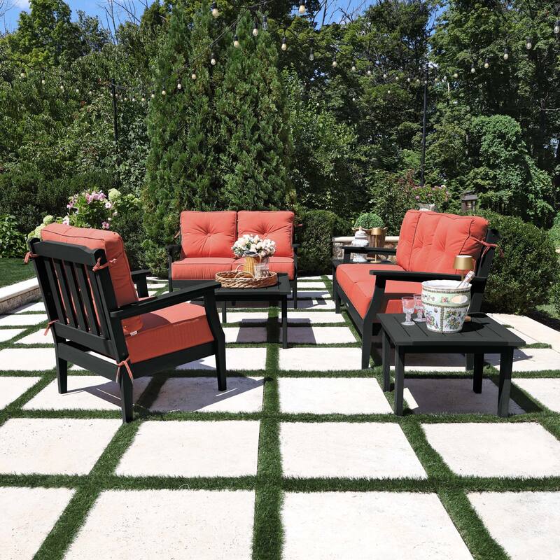 HIGHWOOD Lehigh 6-Piece Grand Deep Seating Set