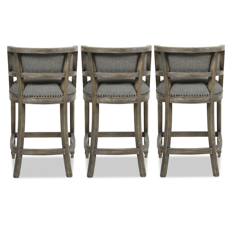 Paris Farmhouse Counter and Bar Stool with Backrest