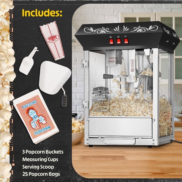 Great Northern Popcorn All Star 8-oz. Popcorn Machine and Cart - 8