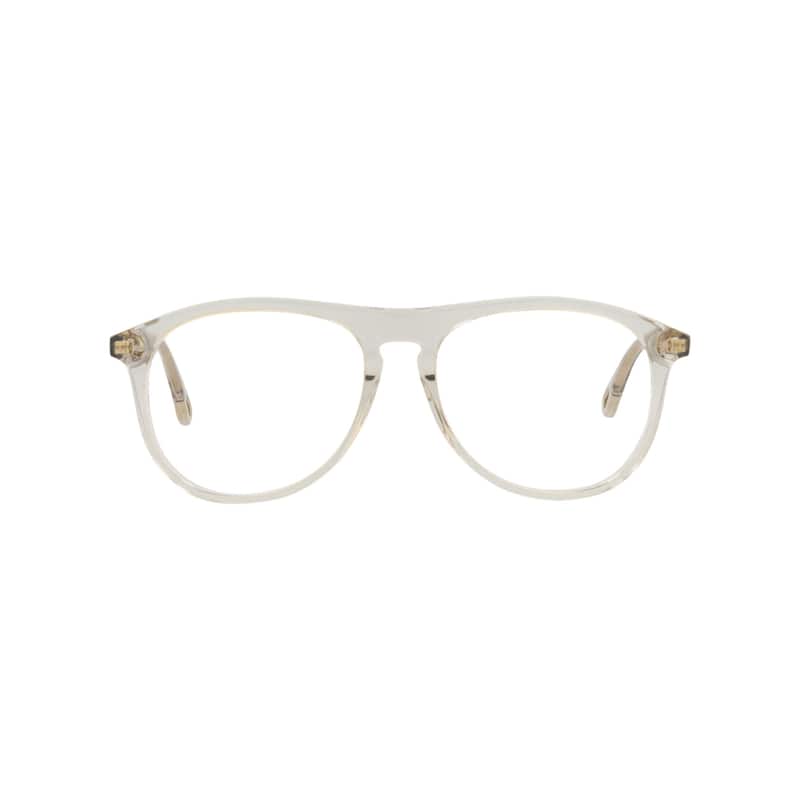 Chloé Aviator-Frame Bio Acetate Optical Frames - Beige Beige Transparent