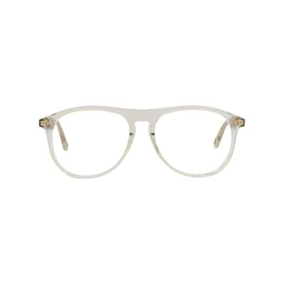 Chloé Aviator-Frame Bio Acetate Optical Frames - Beige Beige Transparent