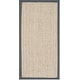preview thumbnail 49 of 51, SAFAVIEH Natural Fiber Jenney Sisal Border Rug 2'6" x 4' - Marble/Grey