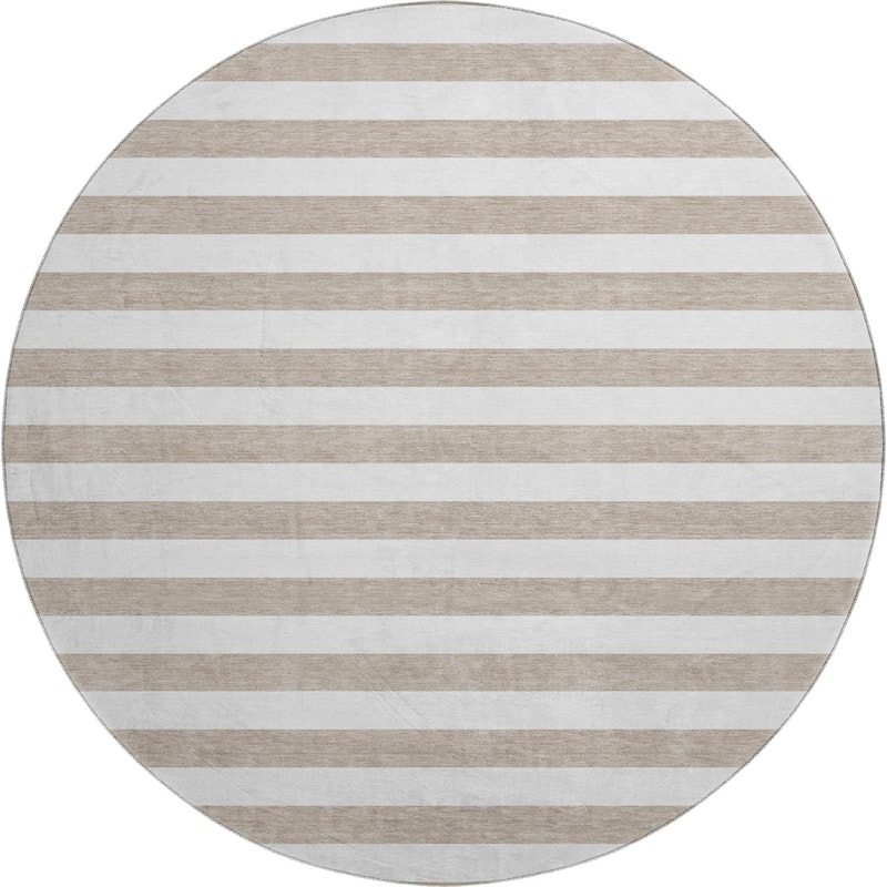 Premium Washable Super Soft Cabana Stripe Mayfield Rug