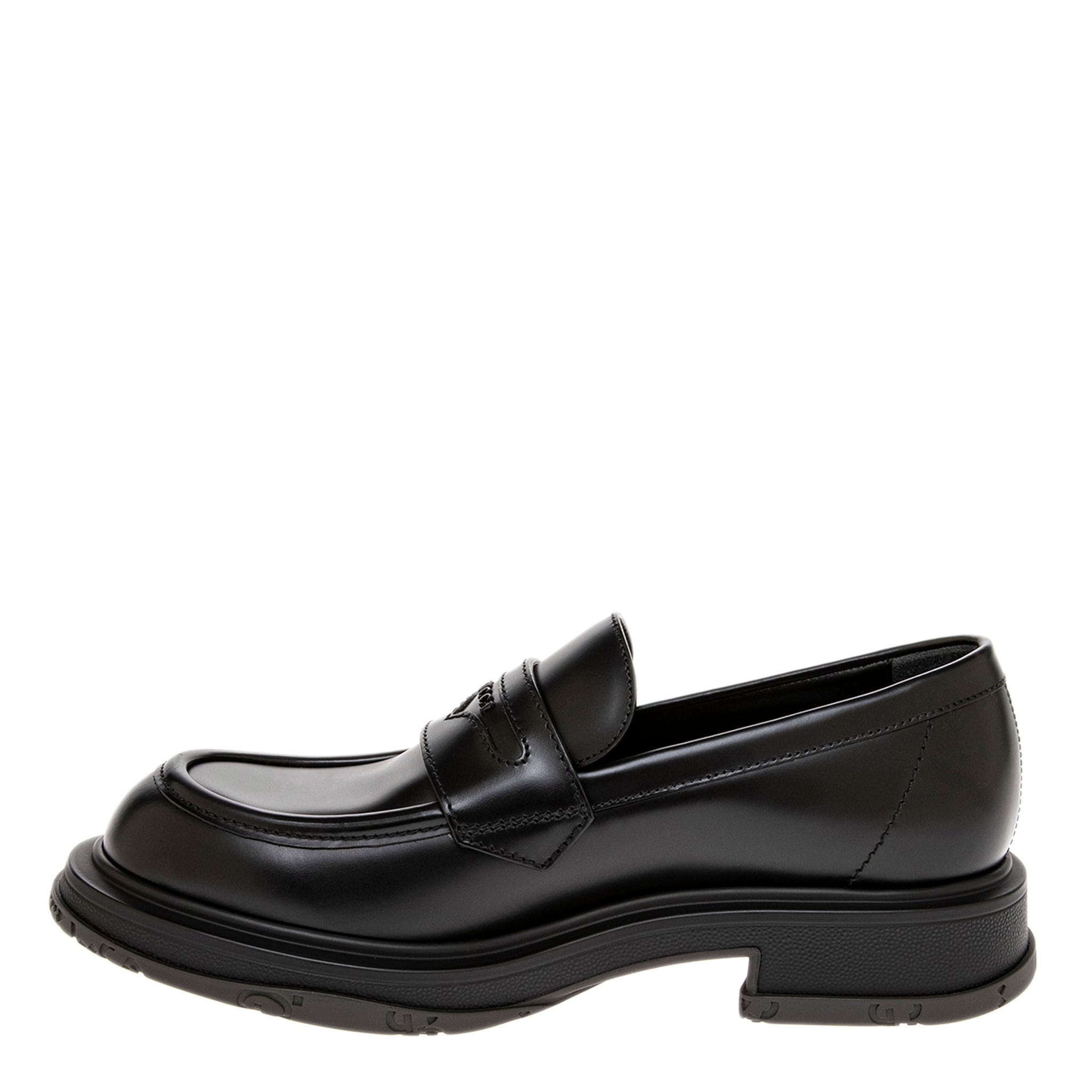 Gucci Black Leather Men’s Loafers 9D dsc06382.jpg main image 4