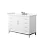 Option White, Nickel Trim, Giotto Quartz Top