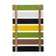 Glitzhome 36"H Oversized Rustic Wooden Slats Porch Rules Sign Wall Sign