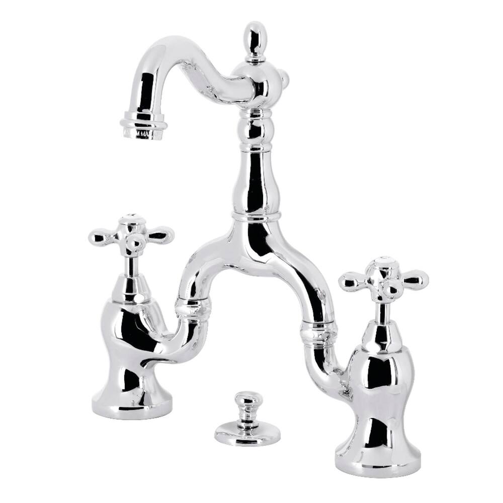 Kingston Brass KS797.AX English Country 1.2 GPM Bridge Bathroom Faucet