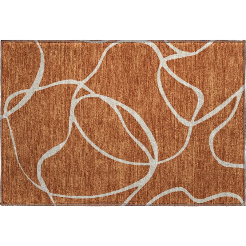 Premium Washable Super Soft Abstract Dash Mayfield Rug