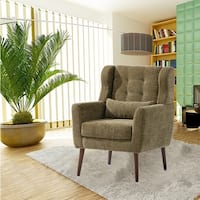 Modern Accent Chair Upholstered Foam Filled Living Room Chairs
