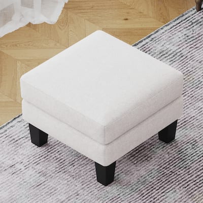 Fabric Ottoman for Living Room Bedroom