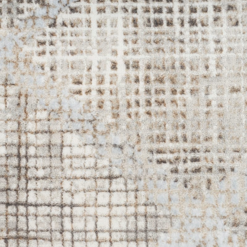 Nourison Home Iliana Indoor only Grey Abstract Area Rug