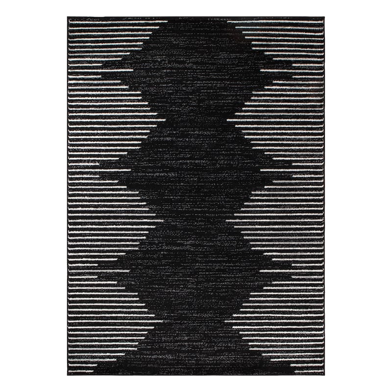 Bohemian Stripe Area Rug
