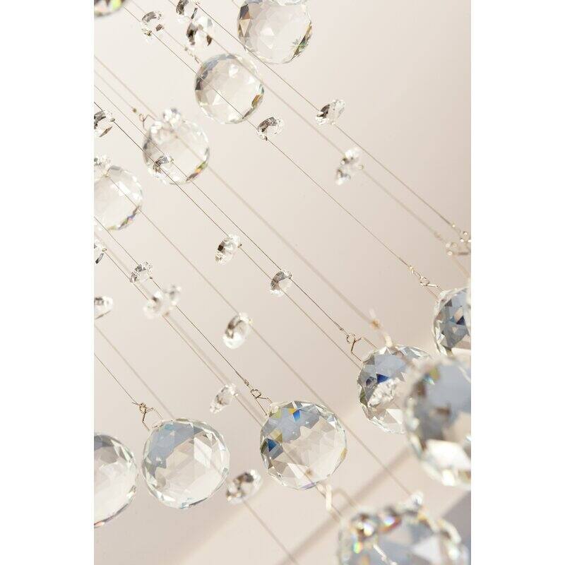 Maxax 5 - Light Unique Tiered Chandelier with Crystal Accents - MX16004-C