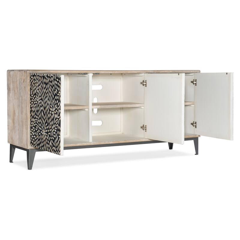 Hooker Furniture 628-85112 Melange 69" Wide Mango Wood Accent Cabinet