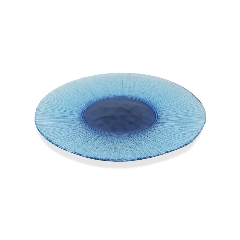 Set of 4 Organic Shaped Chargers - Side Plate