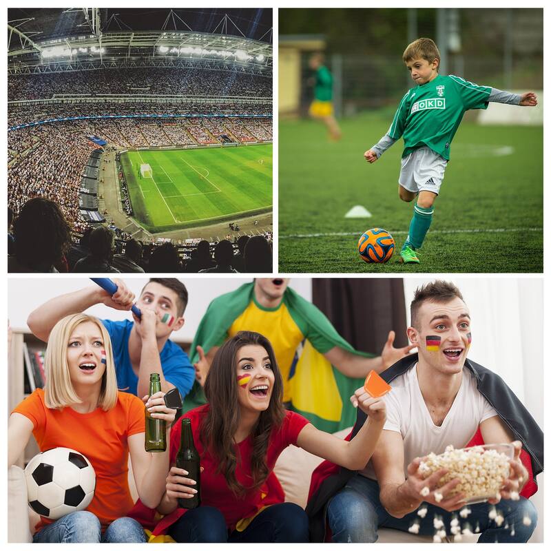 24pcs 3 inch Cow Bells for Football Games Cow Bells for Sporting Events