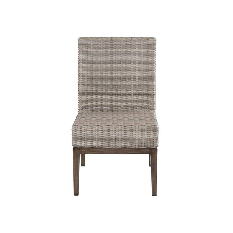 Mersin 5-Piece Outdoor Dining Set, Light Gray