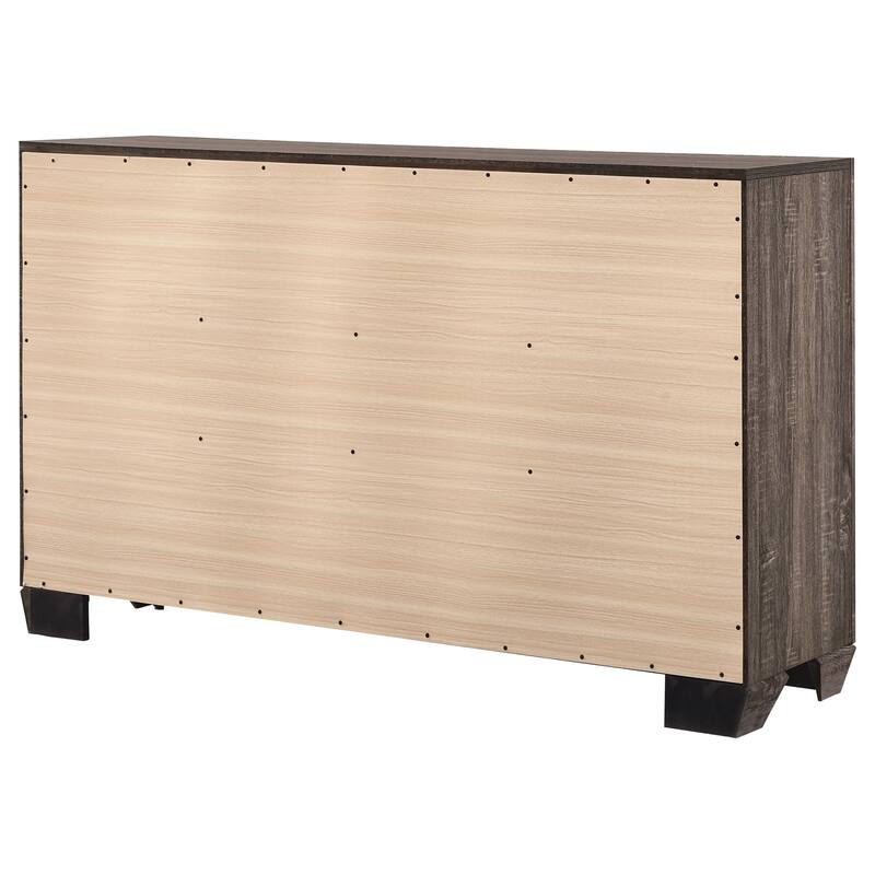 Kauffman Transitional Wood 6-drawer Dresser