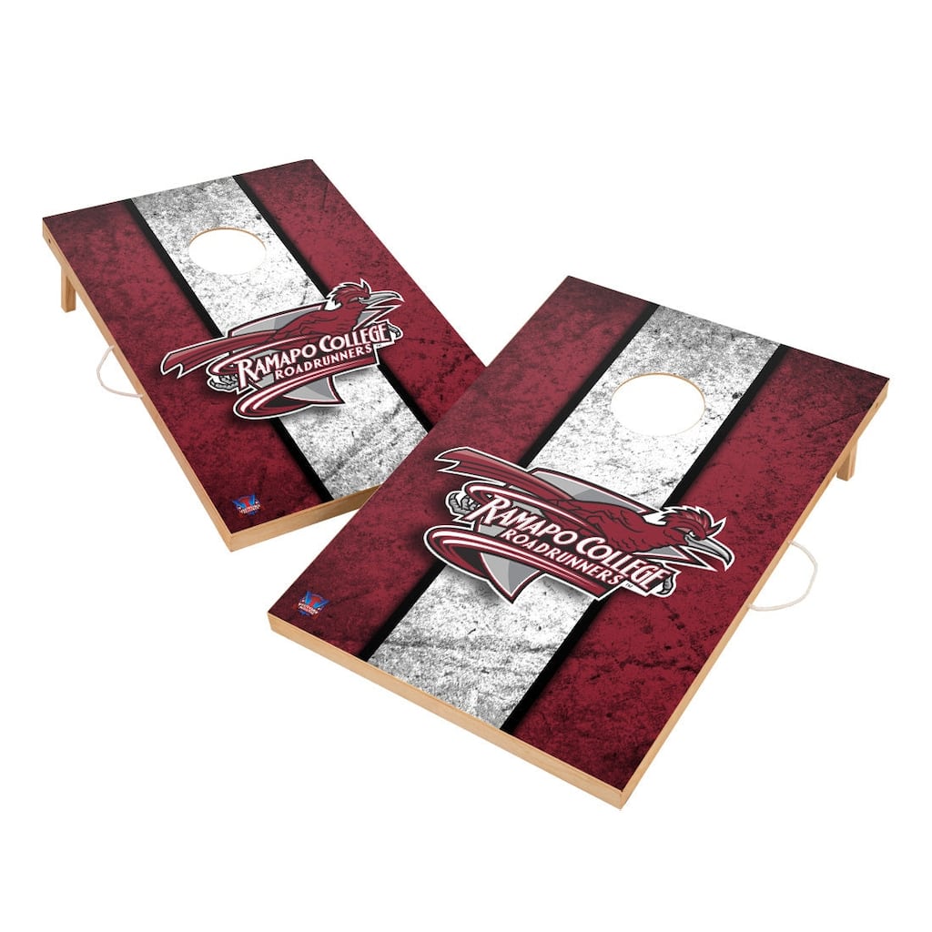 Vintage Ramapo Roadrunners Regulation 2x4 Cornhole Set