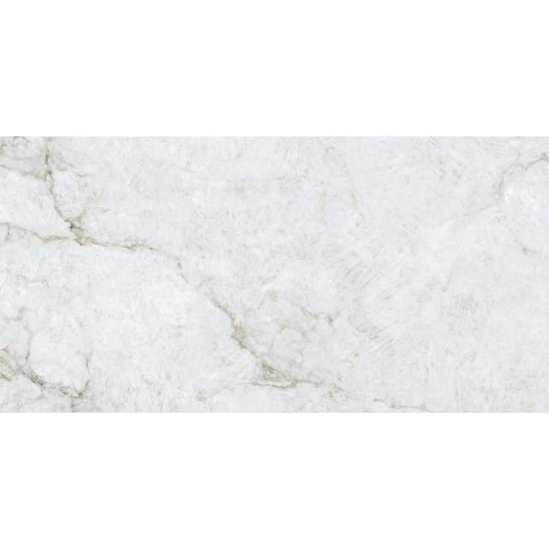 Beau 24x48 Polished Marble Look Porcelain Tile - Floor & Wall - Large Format