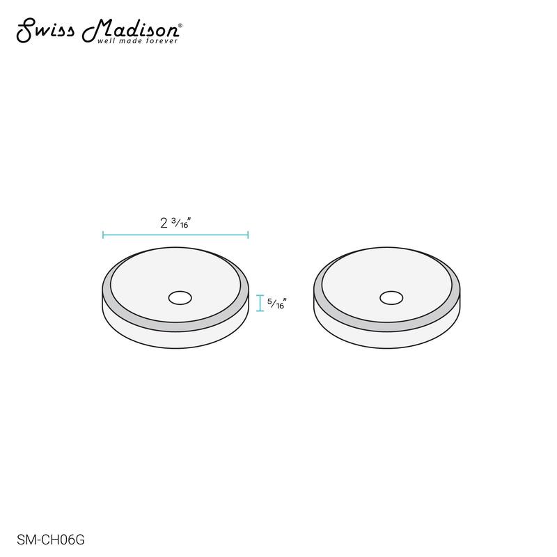 Toilet Hardware Brushed Gold For Wall Hung Toilets