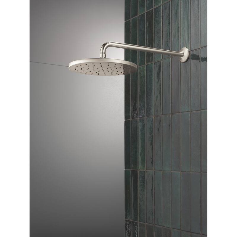 Delta 52162 Universal Showering 1.75 GPM Single Function Rain Shower - Lumicoat Stainless
