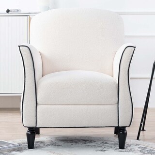 Upholstered Accent Chair with Wood Legs - Bed Bath & Beyond - 40255550