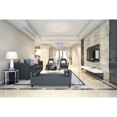 86" HANGING CHANDELIER ARCH Lamp (2.2/42.90)