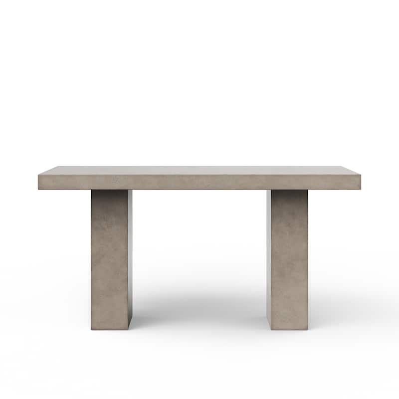 Urbia Elcor Concrete - Dining, Bar, and Counter Table - Bar Height - 83" - Dark Grey