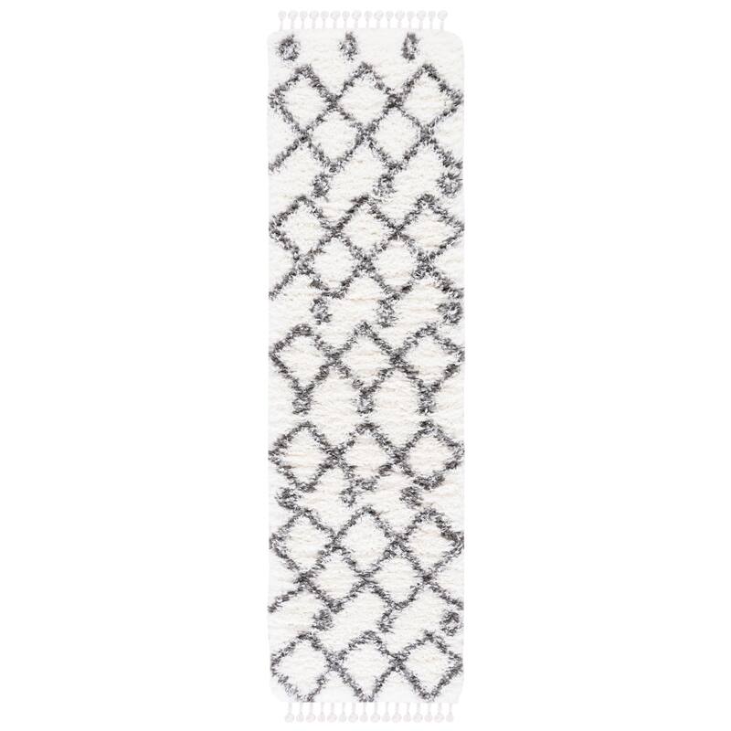 SAFAVIEH Handmade Flokati Theresie Shag Solid Polyester Rug