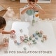 preview thumbnail 5 of 26, Stacking Rocks, 36 pcs Wooden Stacking Stones by Comfy Cubs