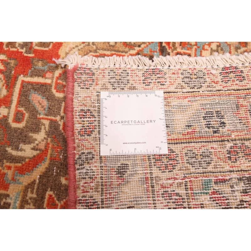 ECARPETGALLERY Hand-knotted Antalya Vintage Red Wool Rug - 9'2 x 13'2