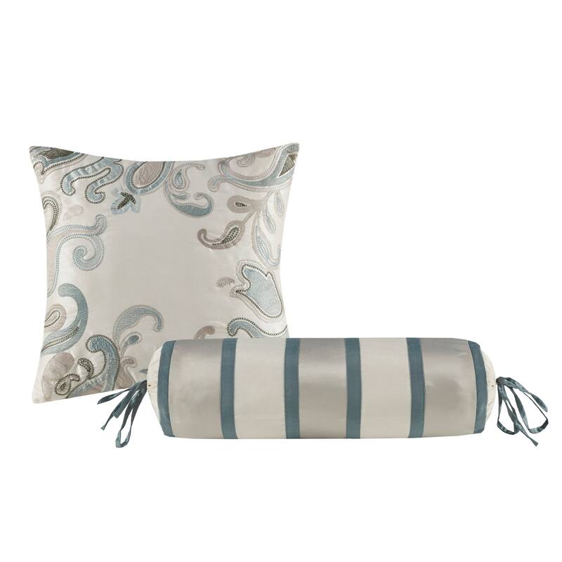 Madison Park Whitman 12 Piece Comforter Set with Cotton Bed Sheets