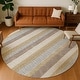 preview thumbnail 105 of 149, Machine Washable Indoor/ Outdoor Cabana Stripe Chantille Rug