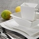 preview thumbnail 13 of 45, MALACASA Flora Wavy Modern Porcelain Dinnerware Set (Service for 6)