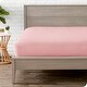 preview thumbnail 27 of 47, Deep Pocket Soft Microfiber Fitted Sheet Wrinkle Resistant - Twin, Queen, King, XL & More Twin - Light Pink