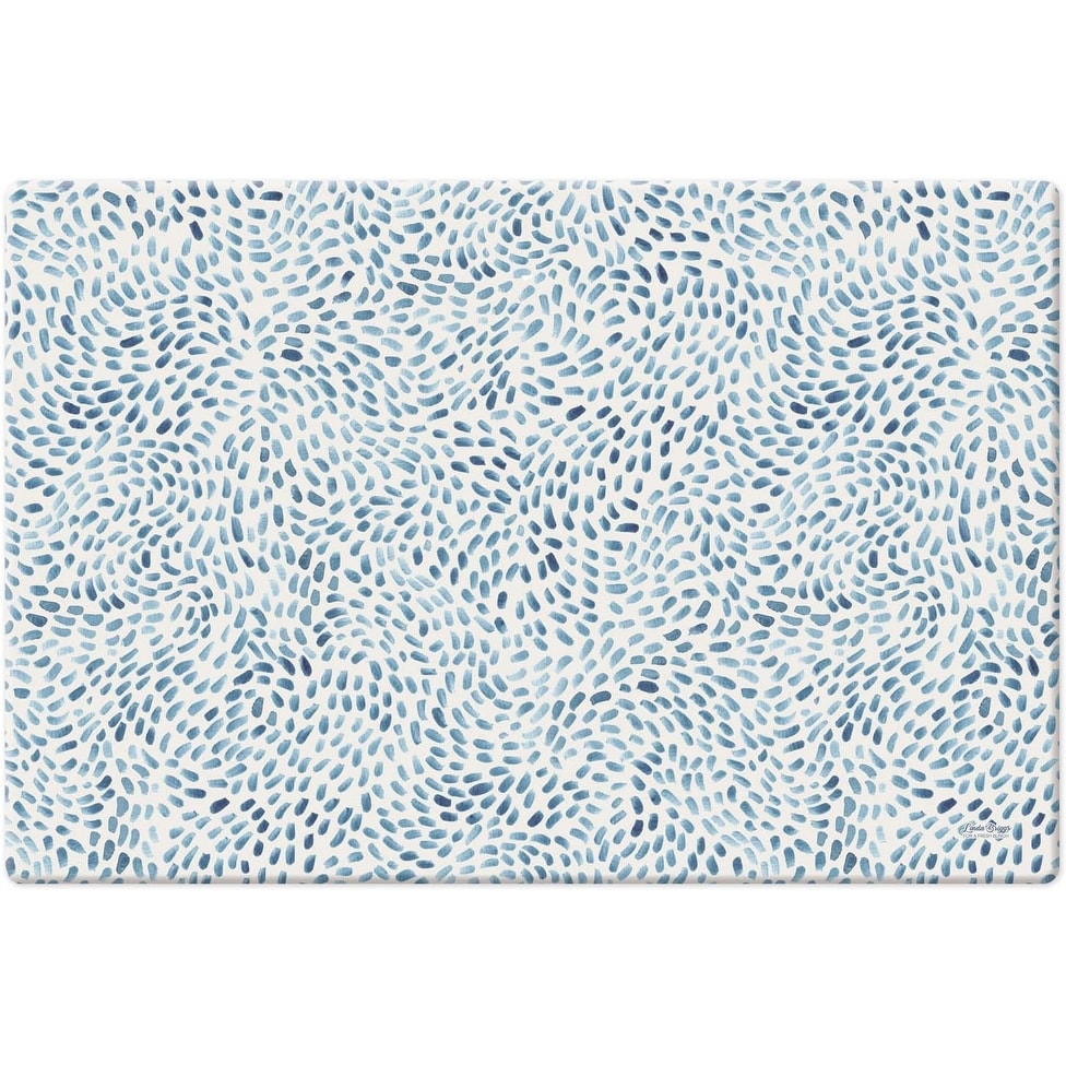 2 Pack Chef's Collection Memory Foam Tapestry Kitchen Mats - Dot Latex –  Bed Bath Fashions