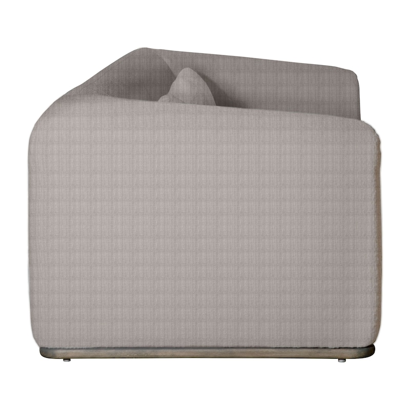 Nolan 90-inch Contemporary Linen Boucle Sofa