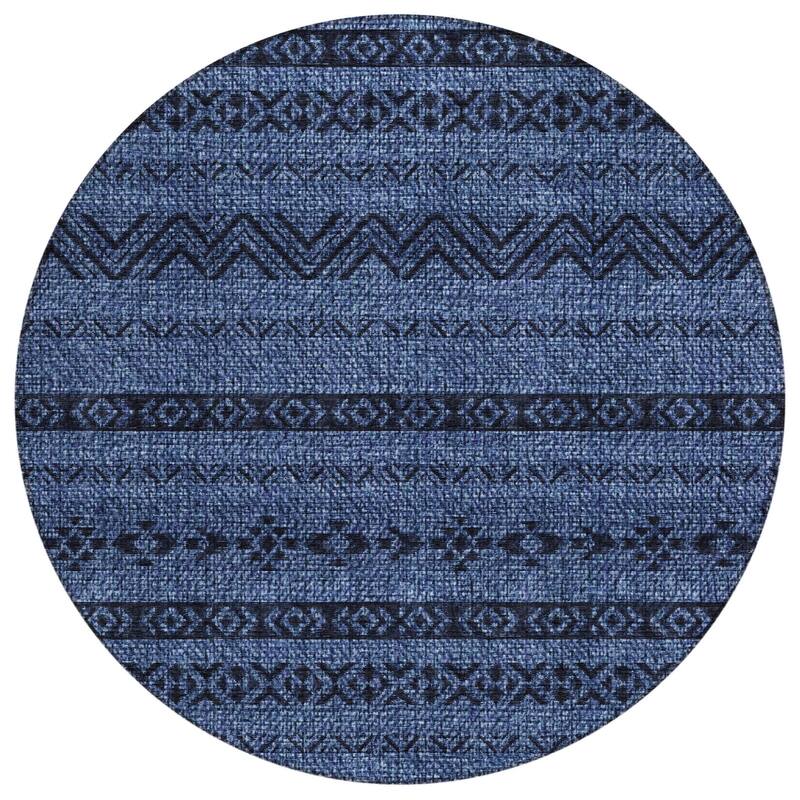 HomeRoots Southwestern Transitional Rectangle Outdoor Rug