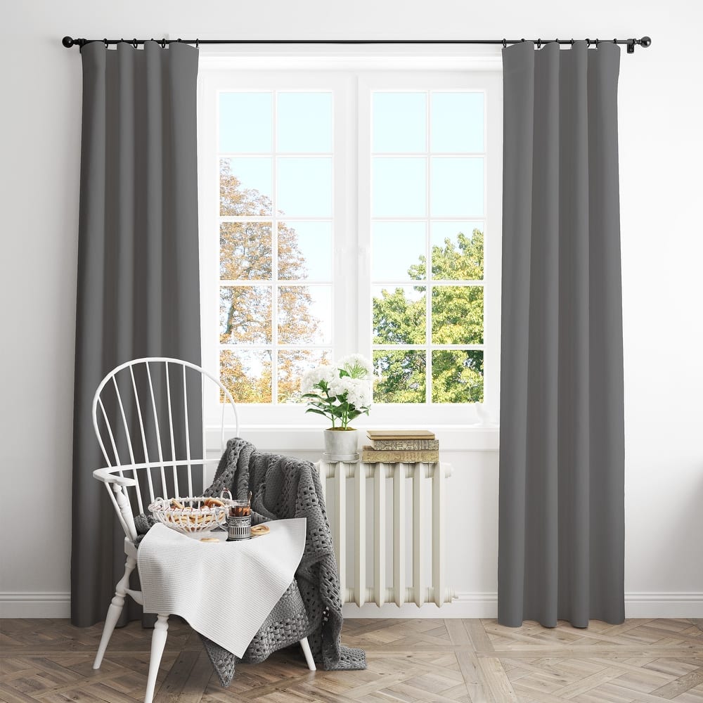 Deconovo Thermal Insulated Blackout 84-inch Curtain (2 Panel) - 52 x 84
