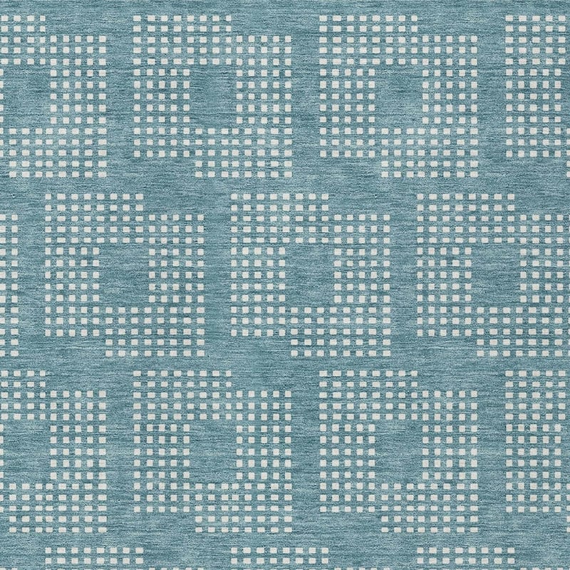 HomeRoots Geometric Transitional Rectangle Outdoor Rug