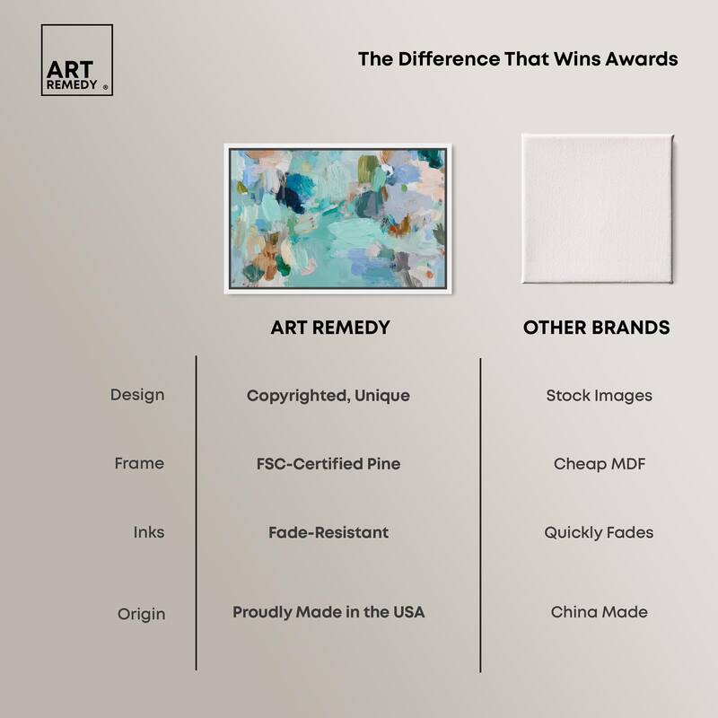 Layers of Feeling II Canvas by Art Remedy