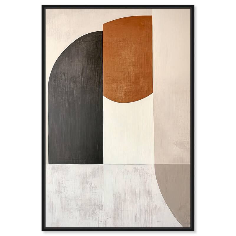 Weimar Echoes IV Canvas by Art Remedy - 30" x 45" - Black