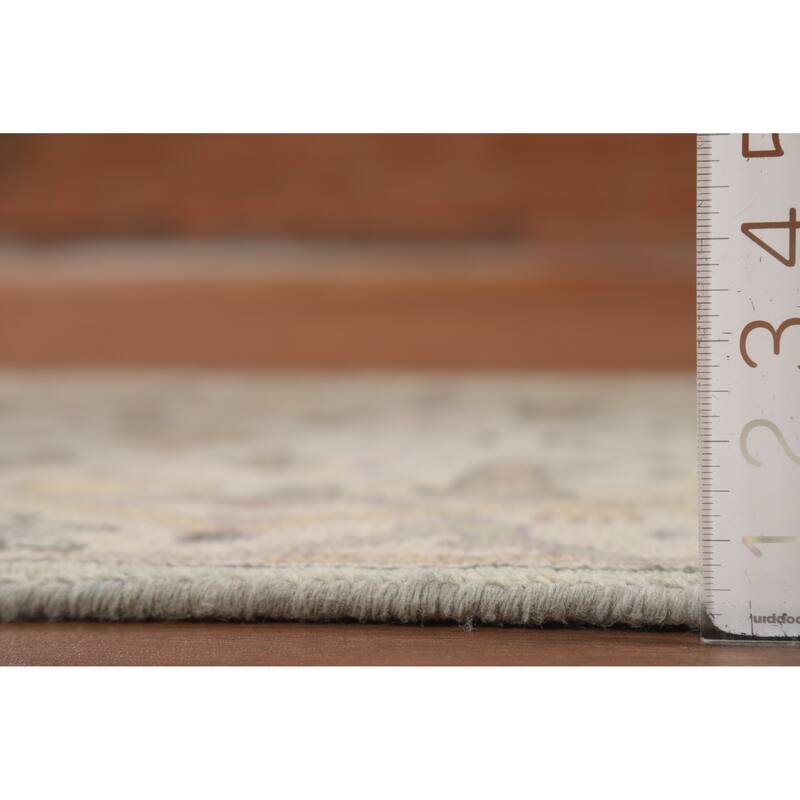 Oushak Oriental Runner Rug Hand-Knotted Transitional Wool Carpet - 2'6"x 9'9"