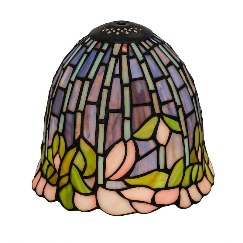 8 In. Wide Flowering Lotus Shade