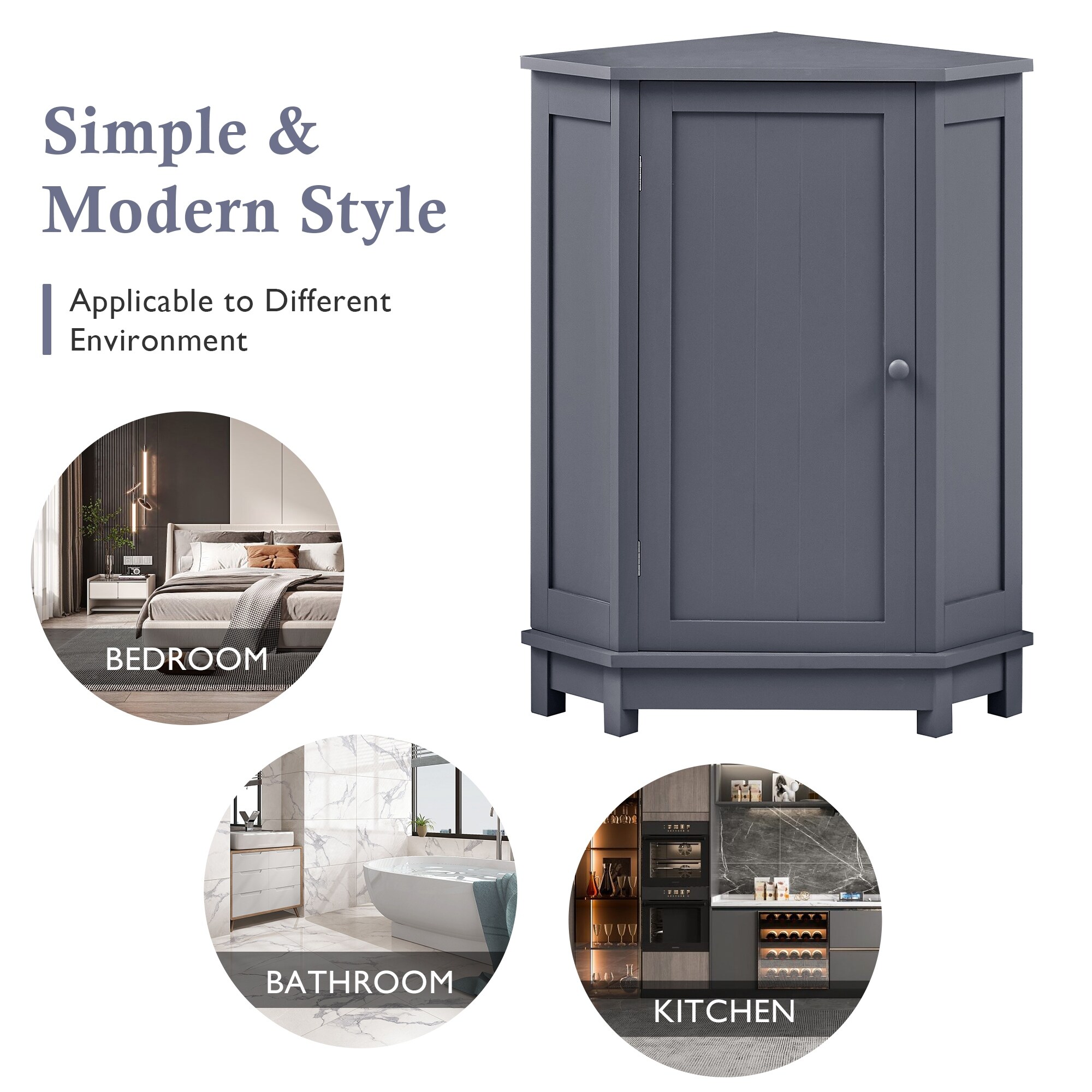 Living Room Corner Floor Storage Plant Display Bed